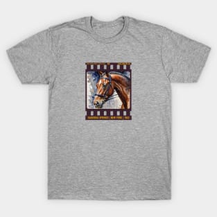 Saratoga Springs New York Horse Racing T-Shirt